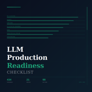 LLM Production Deployment Checklist